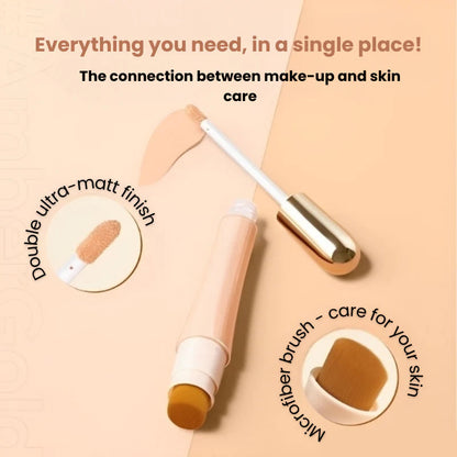 2 in 1 - Foundation + Anti-Falten Concealer